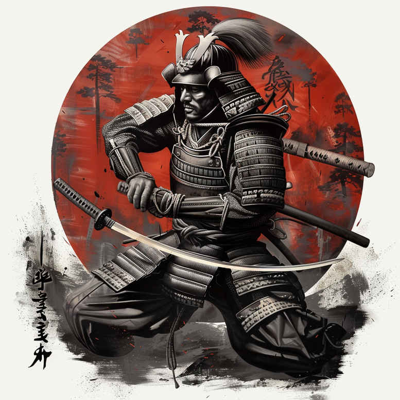 warriors-asia tattoo design ideas Realism skin texture cultural power for ankle