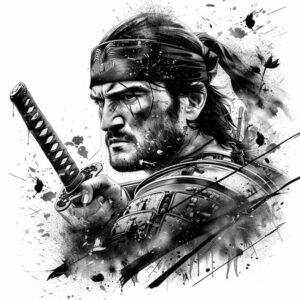 warriors-asia tattoo design ideas dynamic shapes detailed armor for lower arm