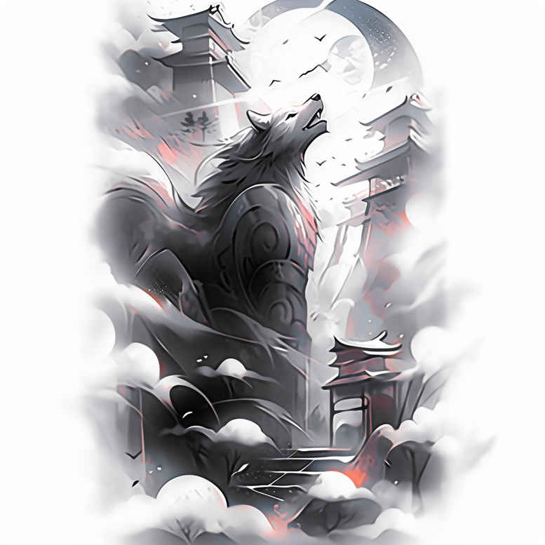 warriors-asia tattoo design ideas dynamic shapes focused gaze embodying endurance