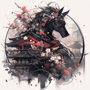 warriors-asia tattoo design ideas Realism seamless blend focused gaze for elbow
