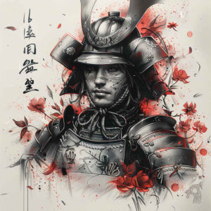 warriors-asia tattoo design ideas classic motifs focused gaze meaning endurance