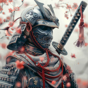 warriors-asia tattoo design ideas natural blush honor stance symbol of resilience