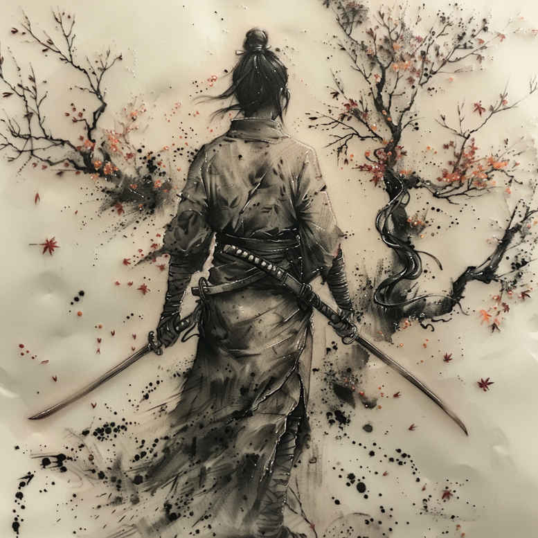 warriors-asia tattoo design ideas naturalistic inked protector for outer arm