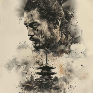 warriors-asia tattoo design ideas Realism high-resolution tattoo katana blade symbol of resilience