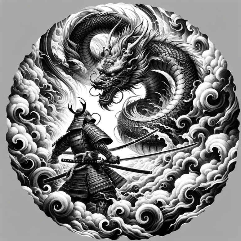 warriors-asia tattoo design ideas refined lines martial elegance for shin