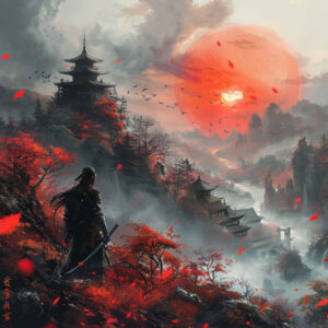 warriors-asia tattoo design ideas realistic movement martial elegance symbolising resilience