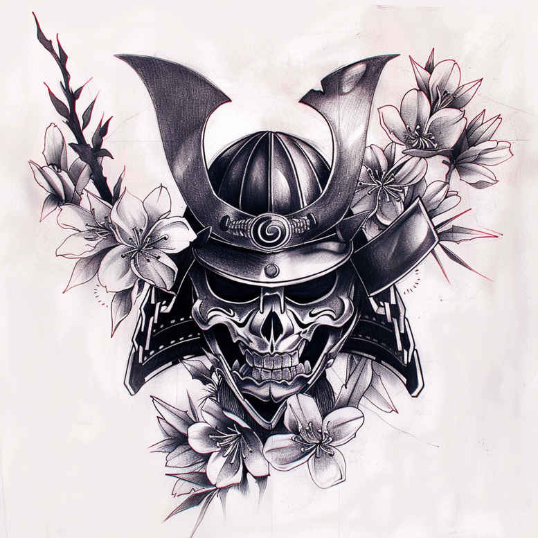 warriors-asia tattoo design ideas Realism refined lines precise move symbolising endurance