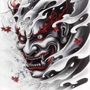 warriors-asia tattoo design ideas Surrealism ethereal glow rising sun determination and power