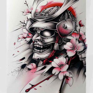 warriors-asia tattoo design ideas Realism realistic dimension rising sun symbol of strength