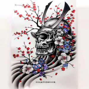 warriors-asia tattoo design ideas Surrealism bizarre Ronin path meaning determination