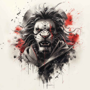 warriors-asia tattoo design ideas balanced color zen energy symbolising strength