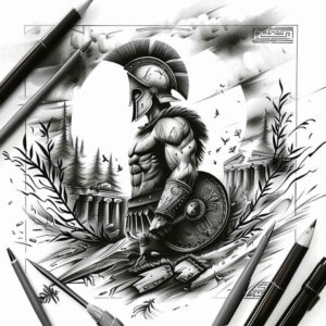 warrior-honor-motif-for-men-neotraditional-classic-motifs-for-biceps – tattoo design ideas free ai generated – Gallery: warriors-greece-inkby-ai