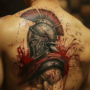 hoplite-with-3d-effect-realism-depth-shading-for-forearm – tattoo design ideas free ai generated – Gallery: warriors-greece-inkby-ai
