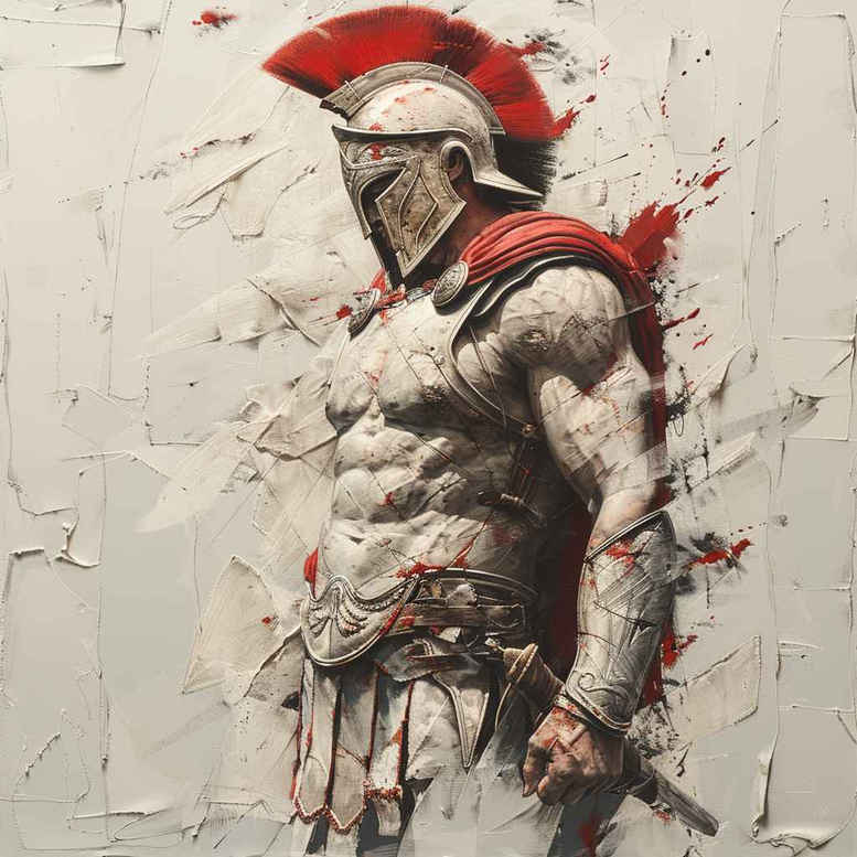 spartan-with-ornamental-details-surrealism-altered-reality-for-hip – tattoo design ideas free ai generated – Gallery: warriors-greece-inkby-ai