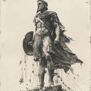 warrior-tradition-motif-neotraditional-clean-fill-for-full-back – tattoo design ideas free ai generated – Gallery: warriors-greece-inkby-ai