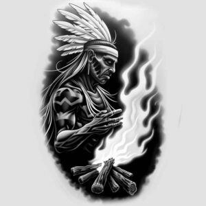 legend-motif-tattoo-realism-high-definition-for-side – tattoo design ideas free ai generated – Gallery: warriors-native-american-inkby-ai