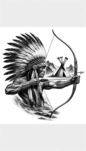 energy-tattoo-surrealism-phantom-shadows-for-arm – tattoo design ideas free ai generated – Gallery: warriors-native-american-inkby-ai