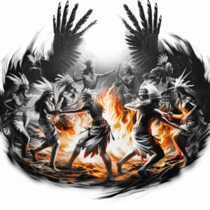 spirituality-motif-tattoo-realism-depth-shading-for-back – tattoo design ideas free ai generated – Gallery: warriors-native-american-inkby-ai