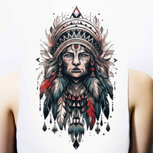 courage-motif-tattoo-neotraditional-classic-shading-for-fingers – tattoo design ideas free ai generated – Gallery: warriors-native-american-inkby-ai
