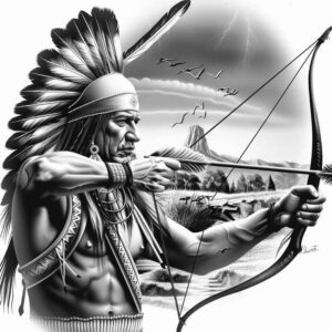tradition-motif-tattoo-realism-soft-focus-for-spine – tattoo design ideas free ai generated – Gallery: warriors-native-american-inkby-ai