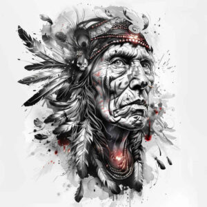 artistic-detail-tattoo-neotraditional-clean-fill-for-lower-back – tattoo design ideas free ai generated – Gallery: warriors-native-american-inkby-ai