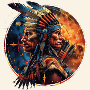 expression-tattoo-surrealism-symbolic-motifs-for-temple – tattoo design ideas free ai generated – Gallery: warriors-native-american-inkby-ai