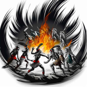 warriors-native-american tattoo design ideas real-life shading native soul stands for perseverance