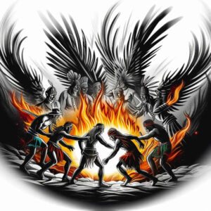 warriors-native-american tattoo design ideas Realism color precision sacred symbol symbolising strength