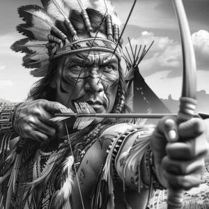 warriors-native-american tattoo design ideas bold war paint meaning strength