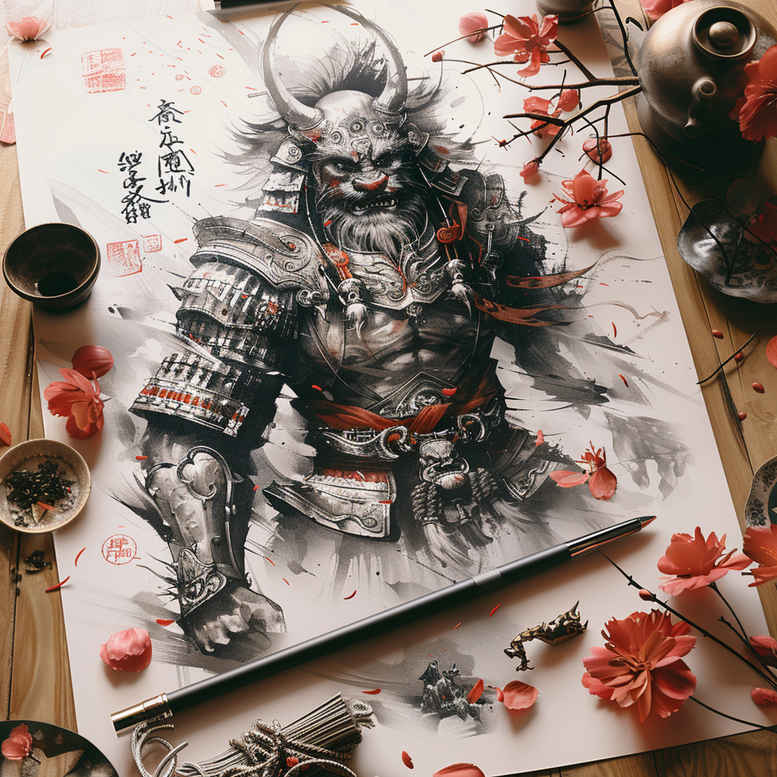 spartan-strength-symbol-realism-color-precision-for-thigh – tattoo design ideas free ai generated – Gallery: warriors-inkby-ai