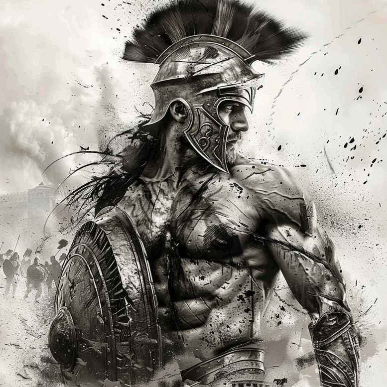 knight-knightly-motif-realism-naturalistic-for-shoulder – tattoo design ideas free ai generated – Gallery: warriors-inkby-ai