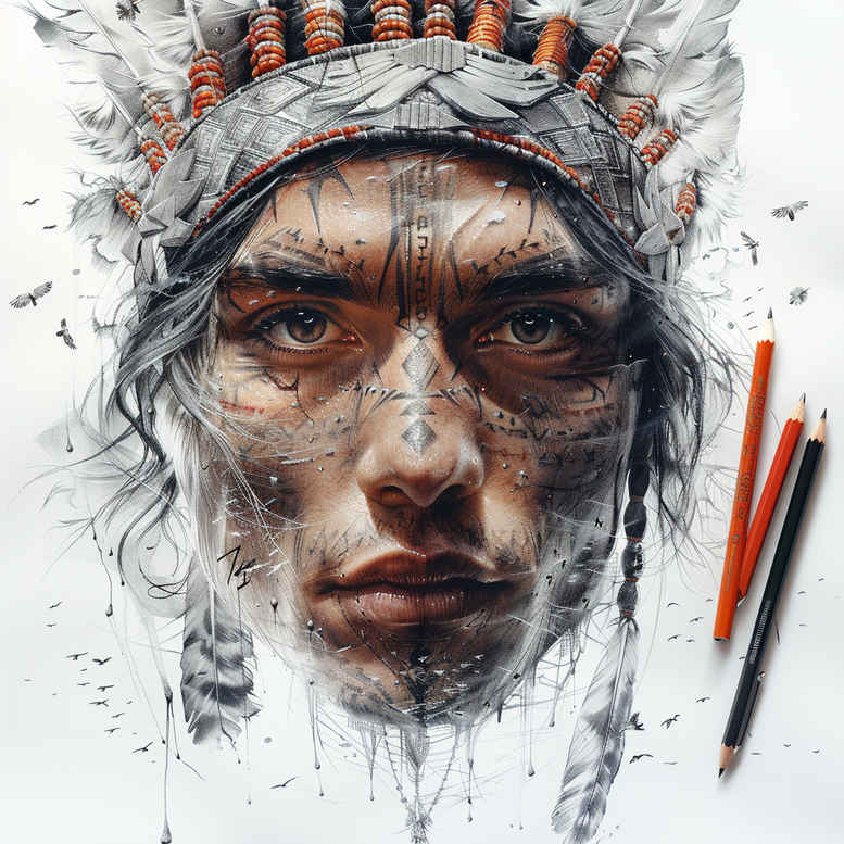 warrior-with-weapon-realism-optical-illusion-for-lower-back – tattoo design ideas free ai generated – Gallery: warriors-inkby-ai