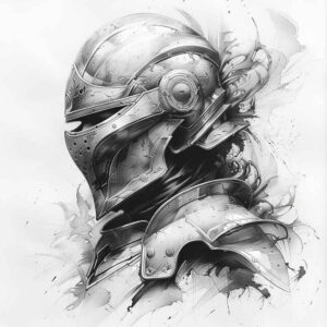 warrior-in-motion-realism-dynamic-shadows-for-shoulder-blade – tattoo design ideas free ai generated – Gallery: warriors-inkby-ai