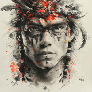 spartan-with-symbol-neotraditional-vivid-detail-for-neck – tattoo design ideas free ai generated – Gallery: warriors-inkby-ai