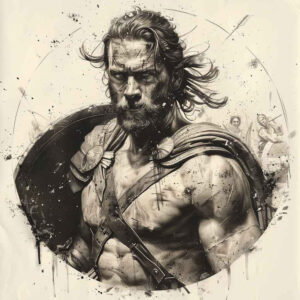 knight-symbolism-neotraditional-artistic-contrast-for-biceps – tattoo design ideas free ai generated – Gallery: warriors-inkby-ai