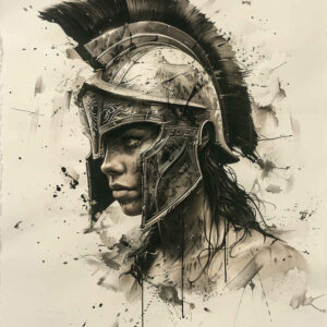 spartan-history-and-strength-motif-realism-high-resolution-tattoo-for-abdomen – tattoo design ideas free ai generated – Gallery: warriors-inkby-ai