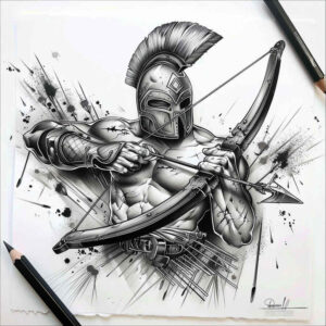 knight-with-energy-realism-skin-realism-for-wrist-side – tattoo design ideas free ai generated – Gallery: warriors-inkby-ai