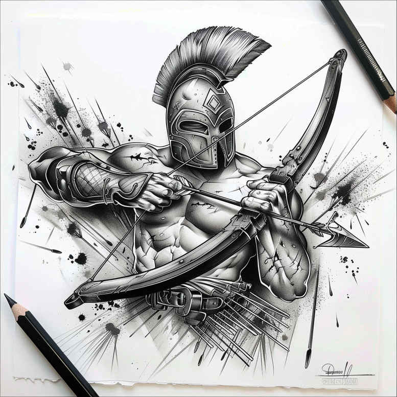 knight-with-energy-realism-skin-realism-for-wrist-side – tattoo design ideas free ai generated – Gallery: warriors-inkby-ai