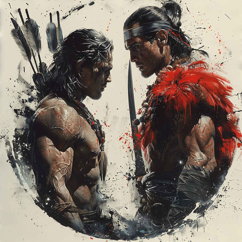 warriors tattoo design ideas layered color fearless look stands for resilience