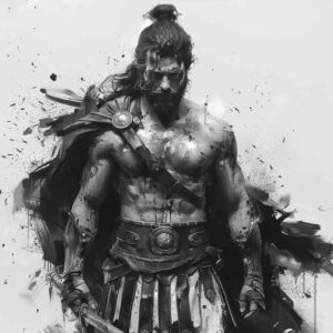 warriors tattoo design ideas ornate mythical warrior for shoulder blade
