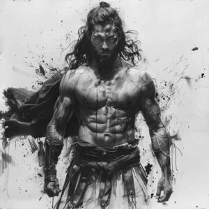 warriors tattoo design ideas Surrealism altered reality sword bearer shows courage