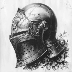 warriors tattoo design ideas Realism soft contrast sword tattoo symbolising resilience