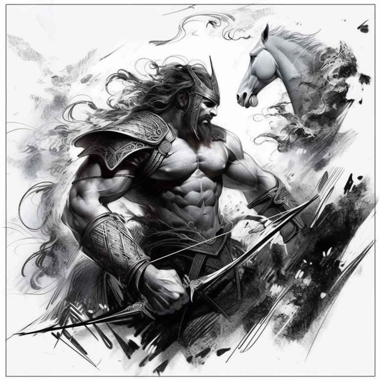 warrior-tattoo-realism-visual-accuracy-for-back – tattoo design ideas free ai generated – Gallery: warriors-inkby-ai
