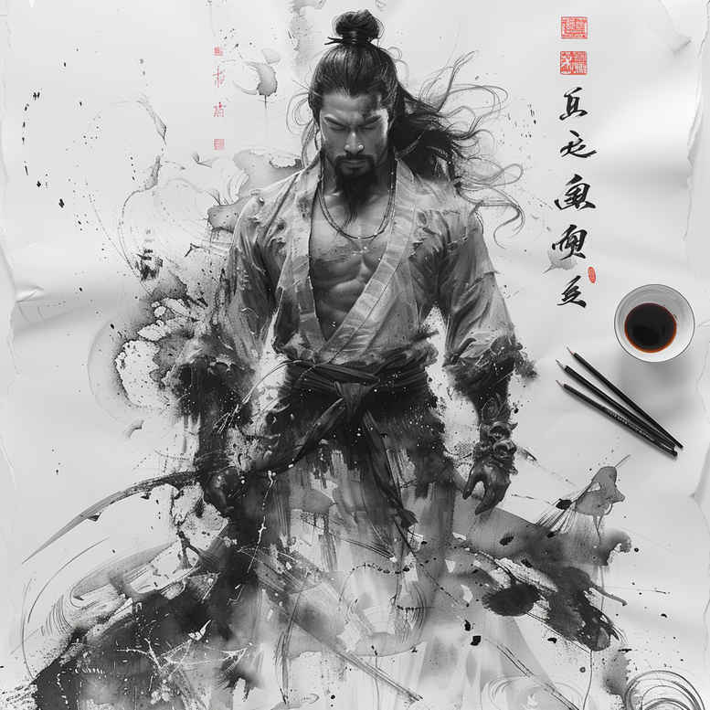 warrior-history-motif-realism-life-like-for-hand – tattoo design ideas free ai generated – Gallery: warriors-inkby-ai