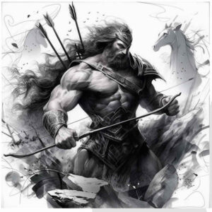 knight-symbolism-neotraditional-vivid-detail-for-ankle – tattoo design ideas free ai generated – Gallery: warriors-inkby-ai