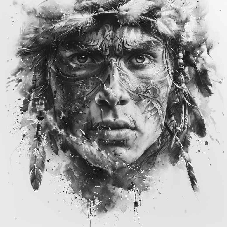 spartan-with-battle-motif-neotraditional-modern-twist-for-fingers – tattoo design ideas free ai generated – Gallery: warriors-inkby-ai