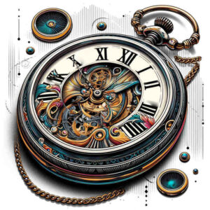 time-hope-symbol-neotraditional-enhanced-color-for-abdomen – tattoo design ideas free ai generated – Gallery: watches-hourglass-inkby-ai