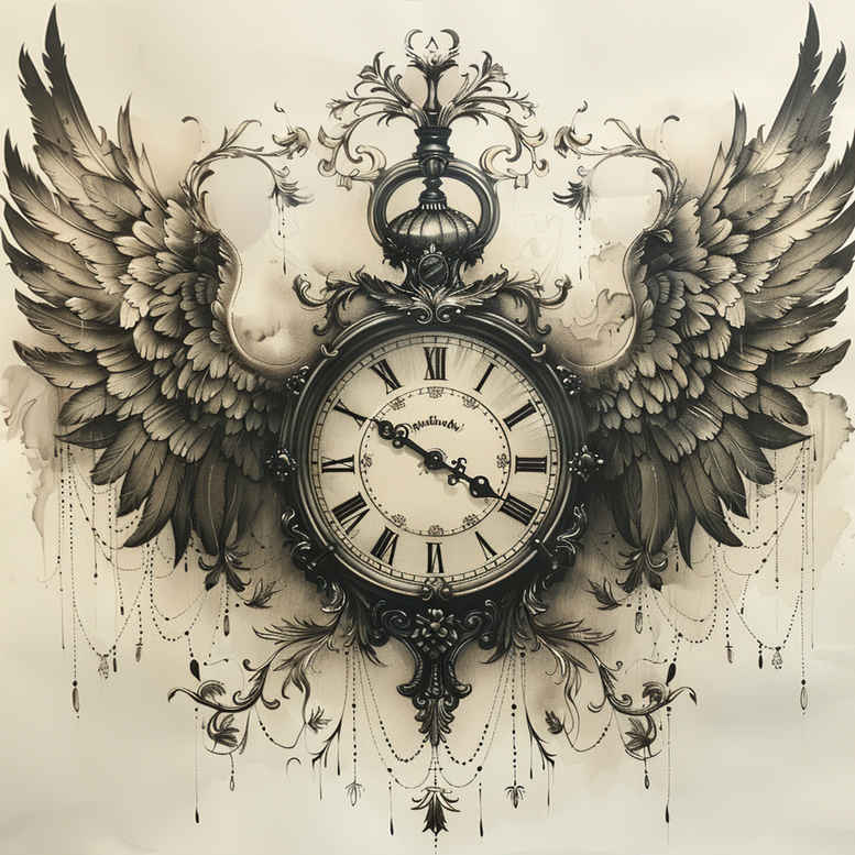time-history-motif-surrealism-ethereal-textures-for-outer-arm – tattoo design ideas free ai generated – Gallery: watches-hourglass-inkby-ai