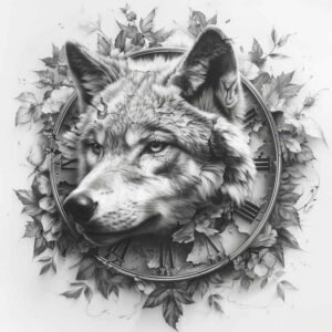 time-with-3d-effect-neotraditional-artistic-shading-for-thigh – tattoo design ideas free ai generated – Gallery: watches-hourglass-inkby-ai