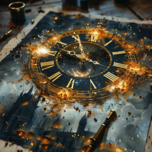 time-life-motif-neotraditional-fine-detail-for-shin – tattoo design ideas free ai generated – Gallery: watches-hourglass-inkby-ai